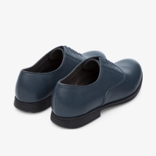 Camper Mil Formal Shoes Navy - Womens Singapore NHVWUD-408